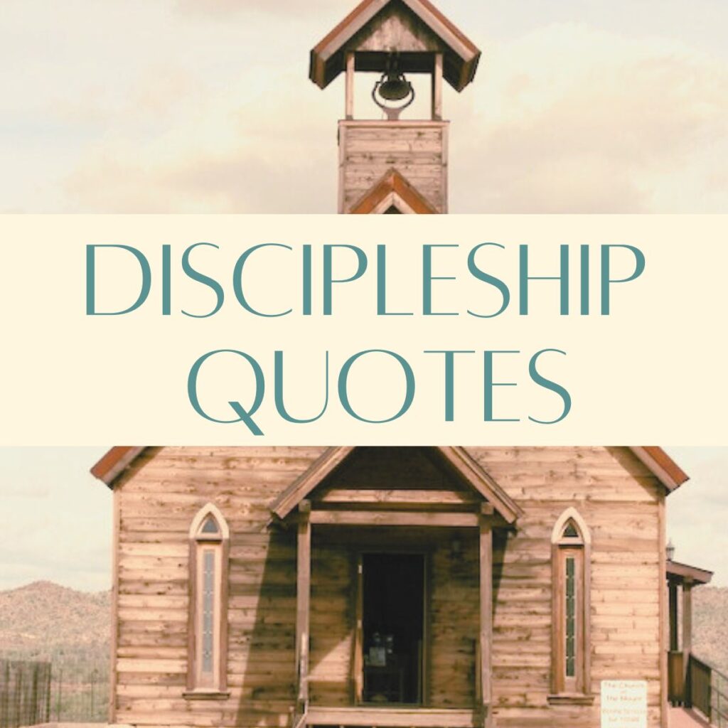 church with bell tower discipleship quotes