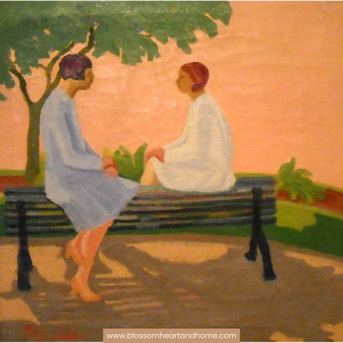 two women
