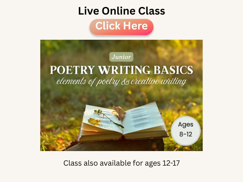 poetry writing live online class