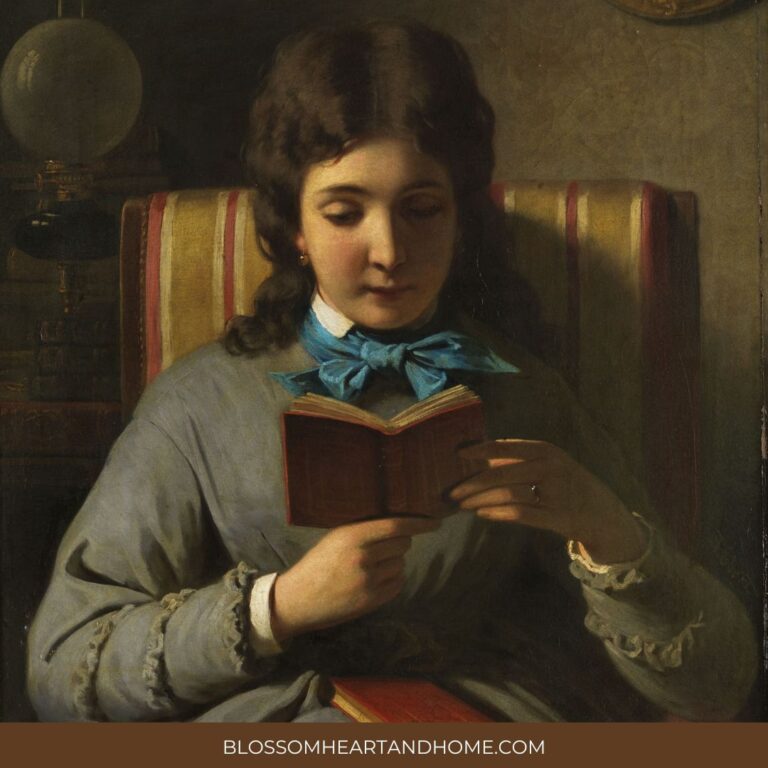 woman reading