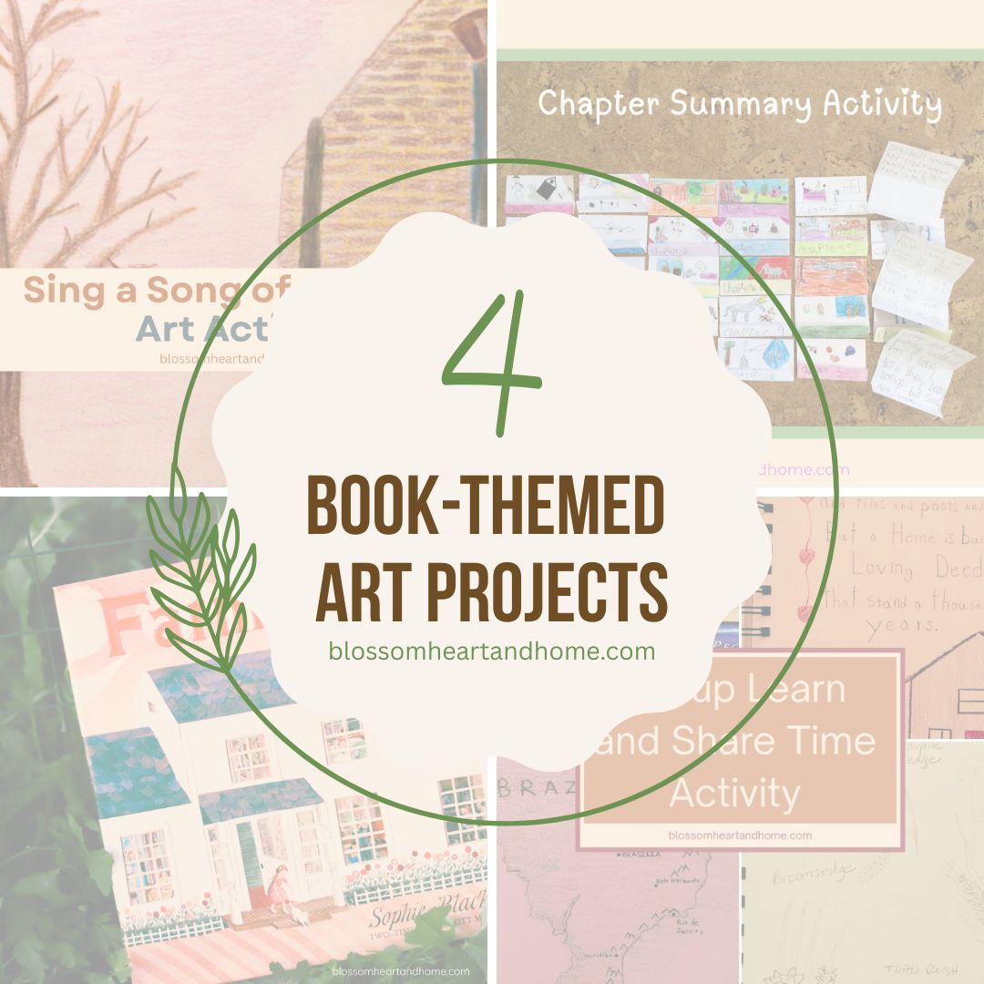 Four Book-Themed Art Projects for your Family